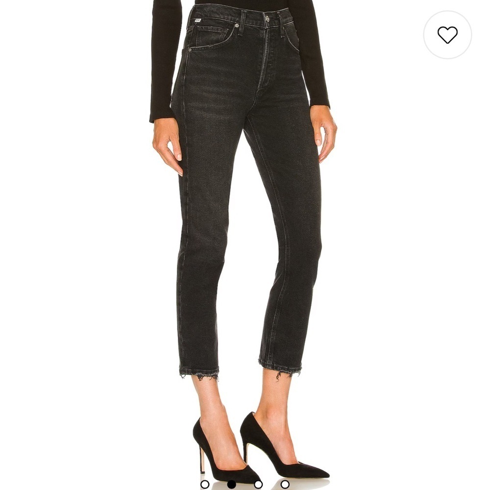 Citizens of Humanity Jolene High Rise Vintage Slim in Stormy